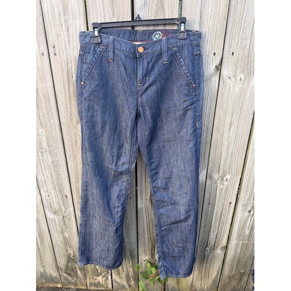 Y2K Indie Sleaze Gap 1969 Sexy Bootcut Jeans 4 Blue Dark Wash Denim